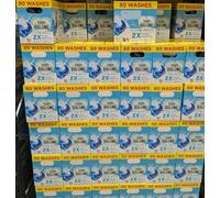 Fairy Big One Laundry Pods, 80 Washes, 2X Stain Removal Power, Whiteness Booster