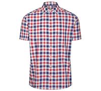 FAIRY BOUTIQUE Adults Short Sleeve Holkham Shirt Countrywear Check-Shirt Mens Summer Wear Doncaster Chest Pocket Collared Classic Shirts