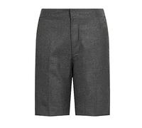 FAIRY BOUTIQUE Boys Pull Up School Uniform Shorts Kids Half Elasticated Waist Summer Wear Pockets Shorts Without Hook Grey