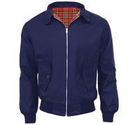 FAIRY BOUTIQUE Kids Harrington Retro Classic Scooter 1970'S Tartan Lining Bomber Jacket Trendy Jacket Top Coat