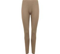 FAIRY BOUTIQUE Leggings for Women Soft Elastic Full Length Leggings, Plus Size Workout Gym Yoga Stretchy Pants (Mocha Small-Medium UK 8-10)