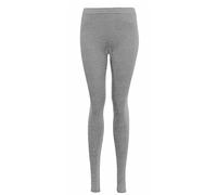 FAIRY BOUTIQUE Leggings for Women Soft Elastic Full Length Leggings, Plus Size Workout Gym Yoga Stretchy Pants (Light Grey L-X Large UK 16-18)