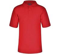 FAIRY BOUTIQUE Mens Short Sleeve Collared Neck Polo Shirts Girls Boys Pullover Uniform Casual Size Plain T Shirts