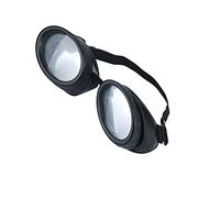 FAIRY BOUTIQUE Mens Womens Flying Pilot Biggles Hat Adults Fancy Dress Accessories with Pilot Goggles Frame Grandpa's Bookweak Kit