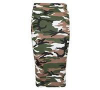 FAIRY BOUTIQUE Plain Pencil Skirt with Elasticated Waist Womens Bodycon Midi Skirt Ladies Knee Length Skirt(Camouflage UK 16-18)