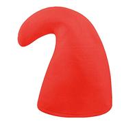FAIRY BOUTIQUE Unisex Christmas Outfit Costume Hat Accessory Adults Fancy Dress Theme Party Red and White Headwear Dwarf Hat