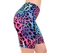 FAIRY BOUTIQUE Womens Plain Printed Gym Fitness Running Shorts Ladies Stretchy Dancing Cycling Shorts