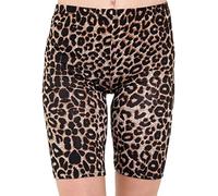 FAIRY BOUTIQUE Womens Plain Printed Gym Fitness Running Shorts Ladies Stretchy Dancing Cycling Shorts