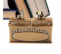 Fairy Box For Boys - Cute Lost Tooth | First Curl - First Tooth KeepSake Box,Fair Box With Cute Animal Design | Retro KeepSake Storage For Boys