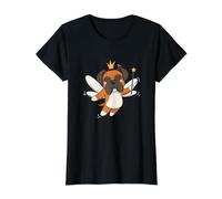 Fairy Boxer Pet Owner Breeder Dog Whisperer Fur Parents Value Graphic T-Shirt, Women, Black, L