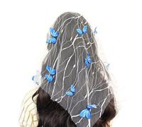 Fairy Butterfly Fascinators for Cosplay Party Wedding Festivals Bridal Butterfly Headbands Flora Fairy Headwear Wedding Hair Accessories for Girls