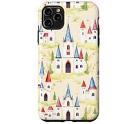 Fairy Castle Storybook Fantasy Cute Village Design Case for iPhone 11 Pro Max