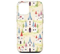 Fairy Castle Storybook Fantasy Cute Village Design Case for iPhone 12/12 Pro
