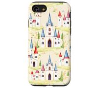 Fairy Castle Storybook Fantasy Cute Village Design Case for iPhone SE (2020) / 7/8