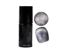 Fairy Cat-Eye Gel Set, Explosive Glitter Starry Sky Gradient Gel Polish, Holographic Cat Eye Polish, Employing The Crystal Effect for Nail Art Manicure Salon Diy At Home (H)