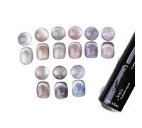 Fairy Cat-Eye Gel Set, Explosive Glitter Starry Sky Gradient Gel Polish, Holographic Cat Eye Polish, Employing The Crystal Effect for Nail Art Manicure Salon Diy At Home (9Pc)