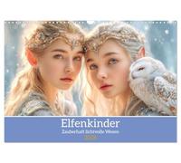 Fairy children - magical beings full of light UK-Version (Wall Calendar 2026 DIN A3 Landscape), CALVENDO 12 Month Wall Calendar