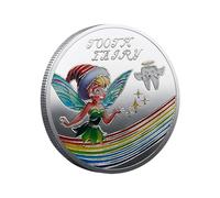 Fairy Coin For Kids - Tooth Loss Treasure | Special Double Sided Collectible For Childhood Milestones, Non Circulating Reward Tokens For Play Display Or Gifting Creating Fun And magicals Memories