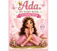Fairy Coloring Book: 89 Cute Coloring Pages for Kids Ages 4-8
