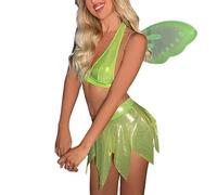 Fairy Costume Adult Halloween Cosplay Costumes for Women Boho Maxi Dress Vintage Sexy Dresses Halloween Party Decorations with Wing Renaissance Forest Fairy Outfit