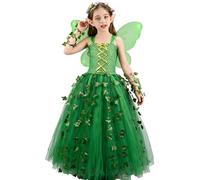 Fairy Costume for Girls Halloween Cosplay Outfit with Wings