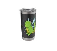 Fairy Dino with Magic Wand Stainless Steel Insulated Tumbler