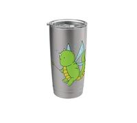 Fairy Dino with Magic Wand Stainless Steel Insulated Tumbler