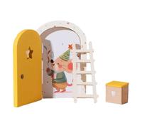 Fairy Door for Classroom Home Decor Doll Accessories Holiday Celebration