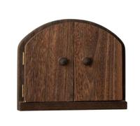 Fairy Door Outlet Cover - Wooden Fairy Doors | Wall Plate Fairry Outlets Covers | No Punching Artistic Decoration Child Proof Light Control Guard Outlet Covert for Bedroom - 8.86x7.28 Inches