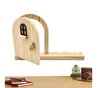 Fairy Door Outlet Cover - Wooden Socket Cover | Decorative Electrical Socket Protector - For Parents Owners - Playroom Office Kitchen Nursery Home