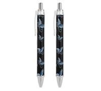 Fairy Dragon Cute Ballpoint Pens Retractable Ball Point Pens 2 PCS