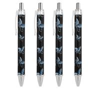 Fairy Dragon Cute Ballpoint Pens Retractable Ball Point Pens 4 PCS