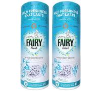 Fairy Fresh In-Wash Scent Booster Beads for Sensitive Skin Almond Milk & Honey Scent 176g Pack of 2 Fresh Laundry Fragrance with Welari Thank You Card | (2pack) (352g)