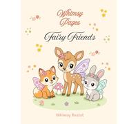 Fairy Friends: Bold and Easy Magical Coloring Pages for Kids and Adults (Whimsy Pages)