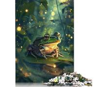 Fairy Frog Puzzle 1000 Piece Adult Jigsaw Puzzle Puzzle for Adults And Teenager Jigsaw Puzzles for Adults Educational Game Challenge Toy 1000pcs (75x50cm)