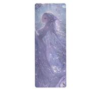 Fairy Game Anime Girl yoga mats in bulk for outdoor printed, non slip, hot yoga towel and bag tapete para ejercicio 71x26 inches