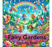 Fairy Garden Coloring book for Girls