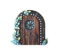 Fairy Garden Door | Fairy House Elf Door, Gnome Door, Garden Fairy Door, Wooden Fairy Garden Art Doors for Jar Decoration