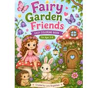 Fairy Garden Friends Coloring Book