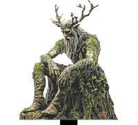 Fairy Garden Stakes, Bohemian Style Garden 2D Flat Decor, Tree Man Fairy Earth Goddess Elves Acrylic Flower Pot Stake Ground Insert Ornaments for Pot Plants Yard Lawn Patio Countyard Decor
