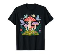 Fairy Garden Toadstool Gnome Moss Cottage Crafting Maker T-Shirt