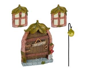 Fairy garden UV-resistant Colourful Fairy Garden Decoration Enchanted Garden Set
