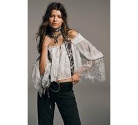 Fairy Girl Blouse at Free People in Clean Ivory, Size: Medium - female