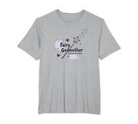 Fairy Godmother: Making Magic Happen T-Shirt, Men's Big and Tall, Heather Grey, 5X Tall