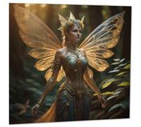 Fairy Greeting Card - Woodland Fantasy Magical 145mm x 145mm