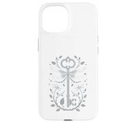 Fairy Grunge Dragonfly Antique Key Dark Cottagecore Case for iPhone 15
