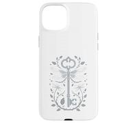 Fairy Grunge Dragonfly Antique Key Dark Cottagecore Case for iPhone 15 Plus