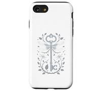 Fairy Grunge Dragonfly Antique Key Dark Cottagecore Case for iPhone SE (2020) / 7/8