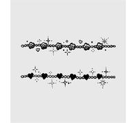 Fairy Hand Ring Herbal Tattoo Stickers, Semi-permanent Non-reflective, Waterproof, Long-lasting 2 Weeks, Fake Tattoos Temporary Tattoos