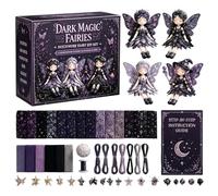Fairy Handmade Doll Kit - Soft Decorative with Pre-Cut Materials,Manual Sewing Craft Kit,for Home Leisure Time, Girls Students Handmade Enthusiasts